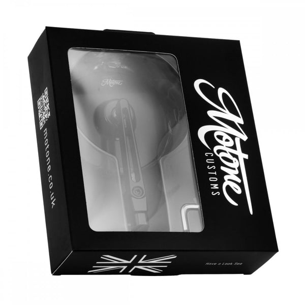 Motone 2x TURISMO Billet Mirror - Type S Stealth 80mm - PAIR