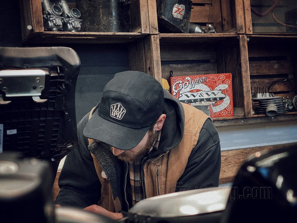 W&W CYCLES CAP - HIGHWAY ONE BLACK
