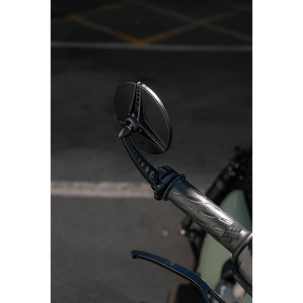 Motone 2 x AERONAUT Billet Mirror - Type R Regular 100mm E-marked - PA