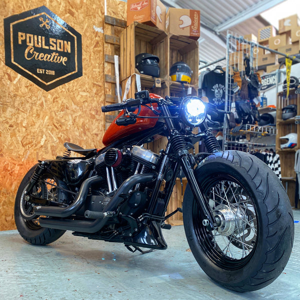 Harley - Old school orange 48