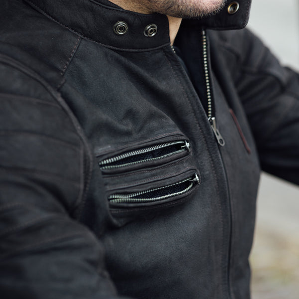 MERLIN - ALTON II D3O LEATHER JACKET