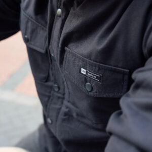 MERLIN - AXE BLACK RIDING SHIRT BUILT WITH KEVLAR®