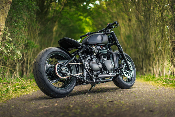 Triumph Bobber - WIDE WHEEL - MATT BLACK