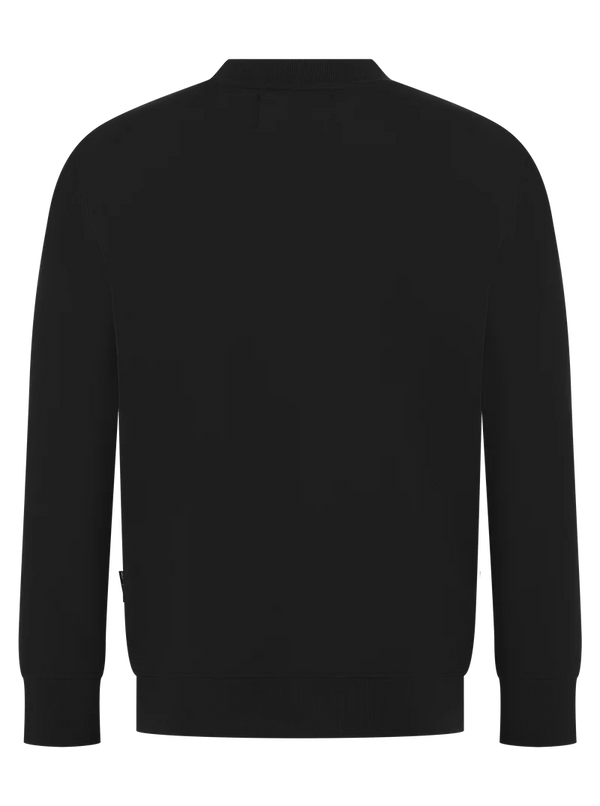 Crule Relaxed Sweatshirt - Black/Gold