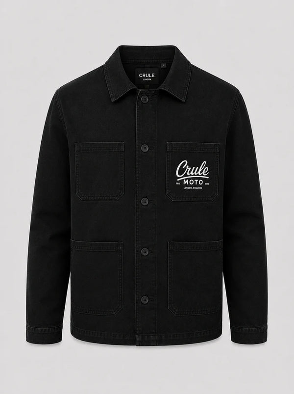 Crule OG Chore Jacket - Black or Khaki