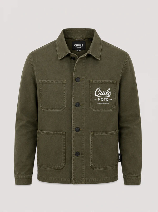 Crule OG Chore Jacket - Black or Khaki