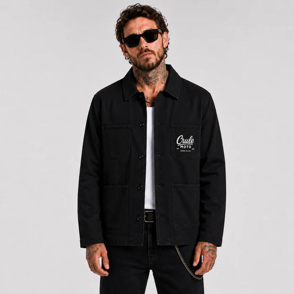 Crule OG Chore Jacket - Black or Khaki