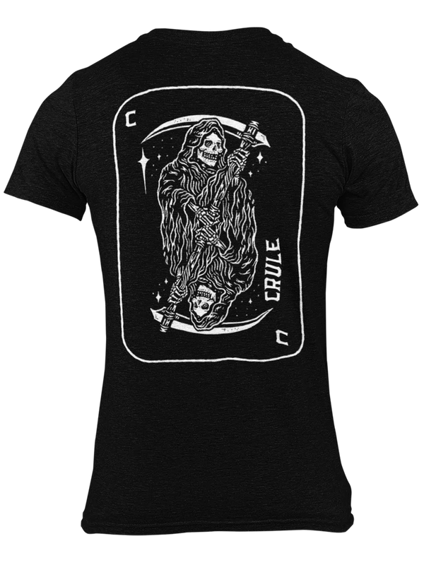 CRULE - Card Tee - Black