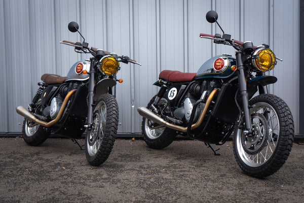 POULSON  X BSA GOLD STAR SCRAMBLER Highland Green Build