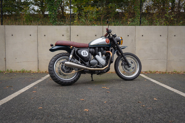 POULSON  X BSA GOLD STAR SCRAMBLER Highland Green Build