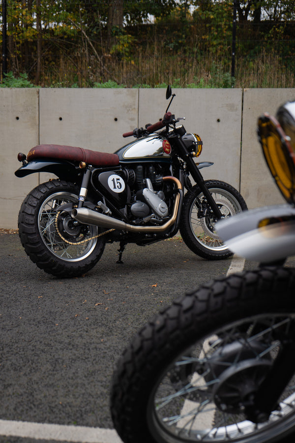 POULSON  X BSA GOLD STAR SCRAMBLER Highland Green Build