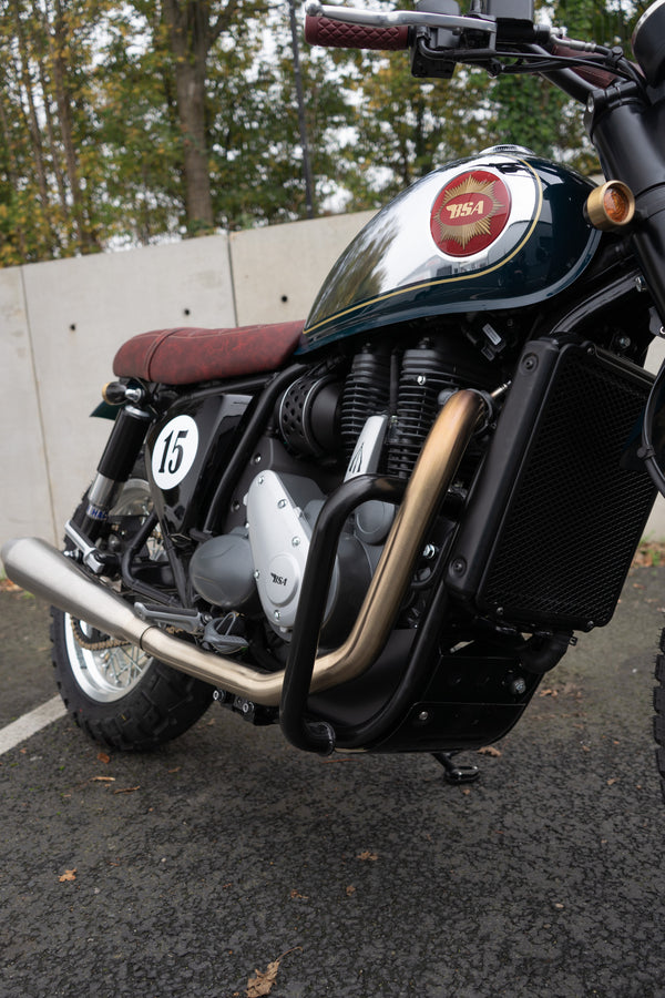 POULSON  X BSA GOLD STAR SCRAMBLER Highland Green Build