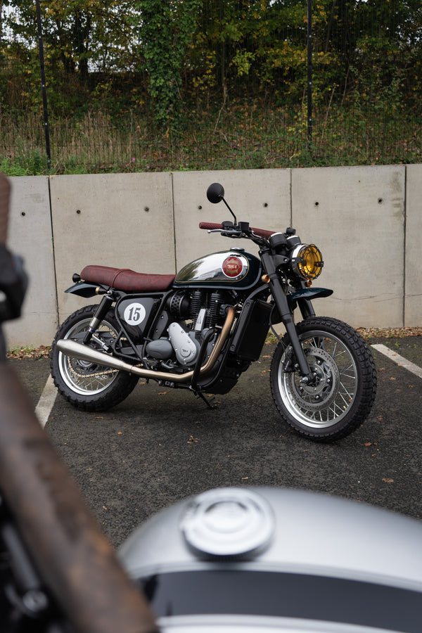 POULSON  X BSA GOLD STAR SCRAMBLER Highland Green Build