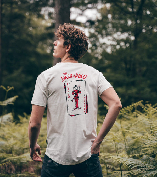 Herald - Joker Tee – White