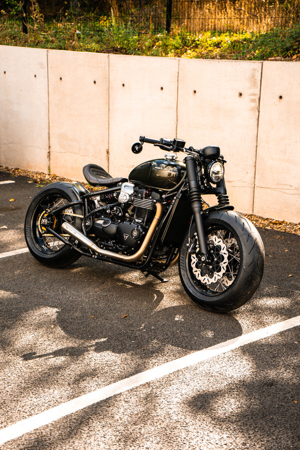 'The British Bobber' Full wide wheel custom