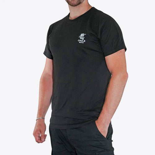 CRULE - Caffeine & Gasoline Tee - Black