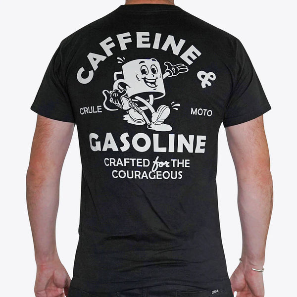 CRULE - Caffeine & Gasoline Tee - Black