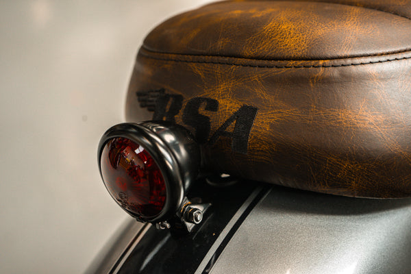 BSA Seat - Custom leather upholstery