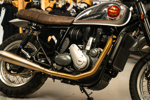 BSA Seat - Custom leather upholstery