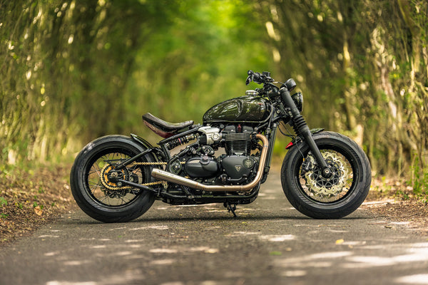 'The British Bobber' Full wide wheel custom