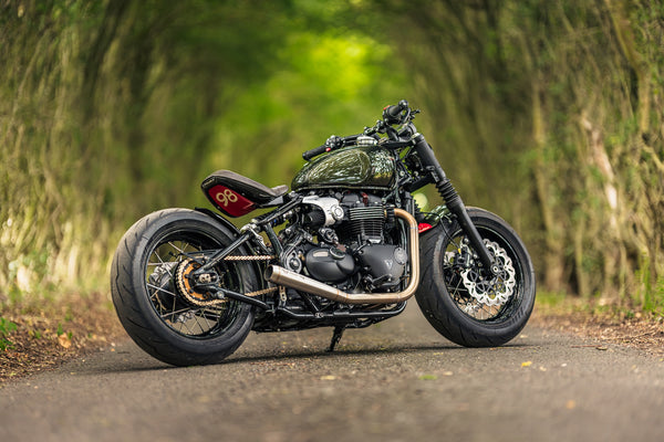 'The British Bobber' Full wide wheel custom