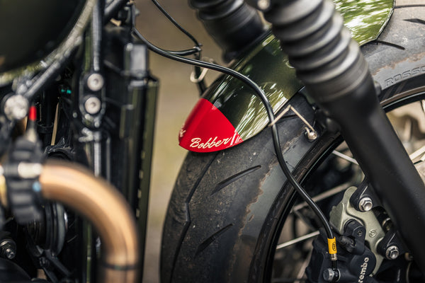 'The British Bobber' Full wide wheel custom