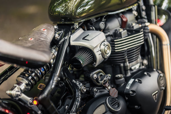 'The British Bobber' Full wide wheel custom