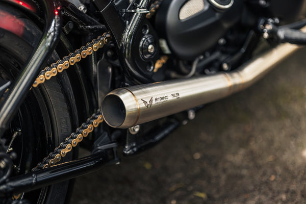 'The British Bobber' Full wide wheel custom