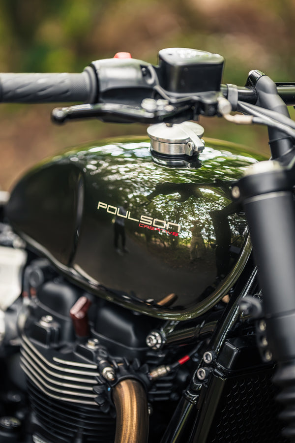 'The British Bobber' Full wide wheel custom