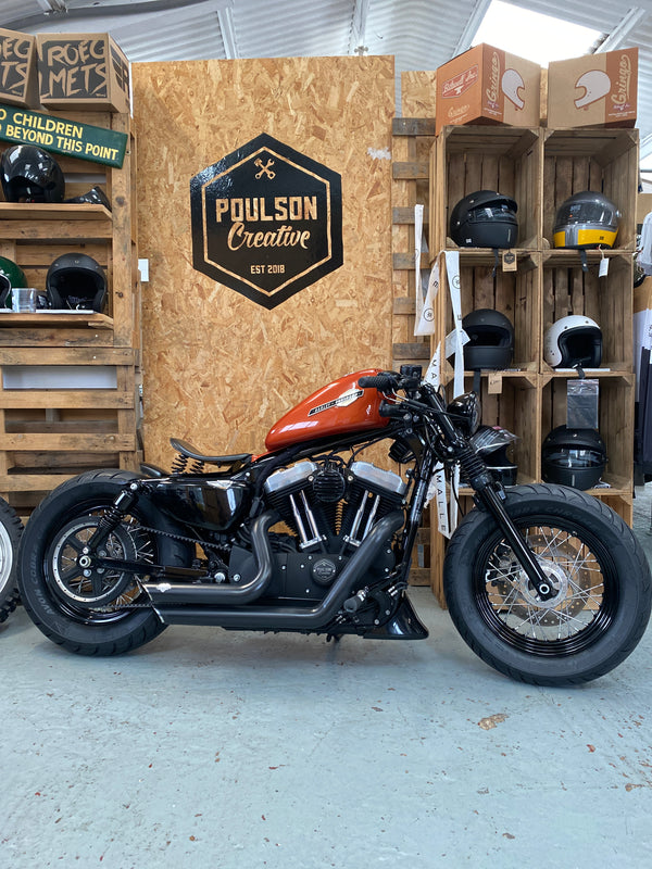 Harley - Old school orange 48