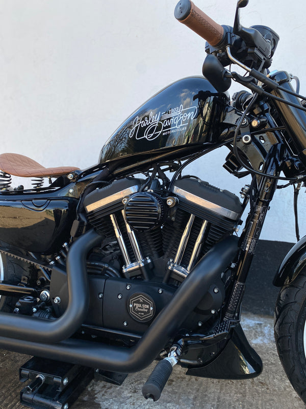 Classic Black with white walls