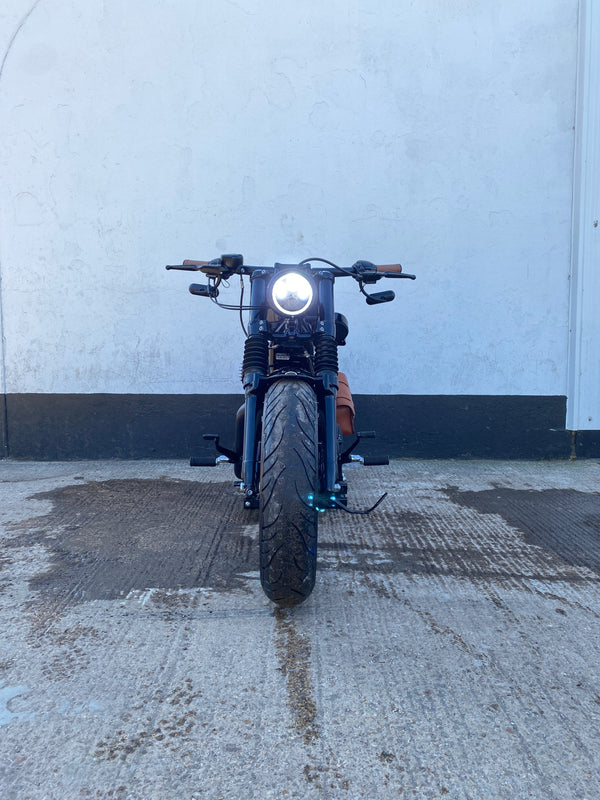 Classic Black with white walls