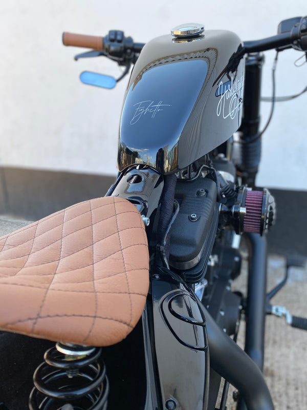 Classic Black with white walls