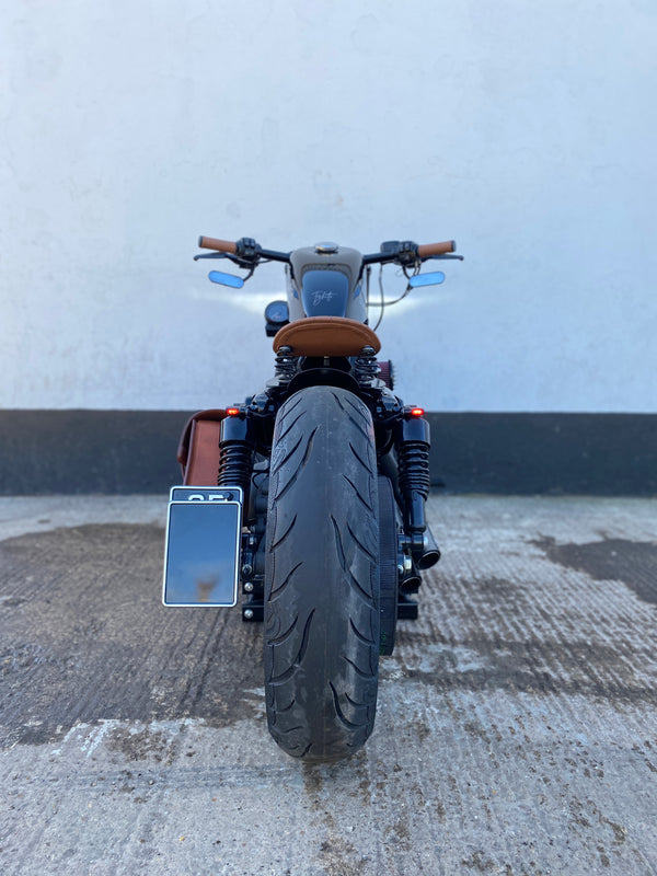 Classic Black with white walls