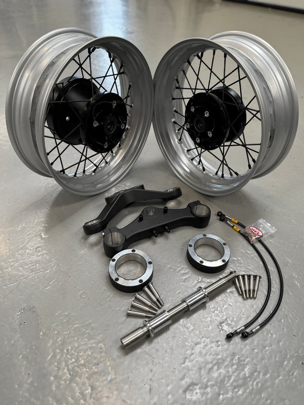 Poulson - Wide Wheel Kit Triumph Bobber