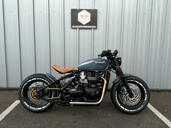 Poulson - Triumph Bobber air box delete kit.
