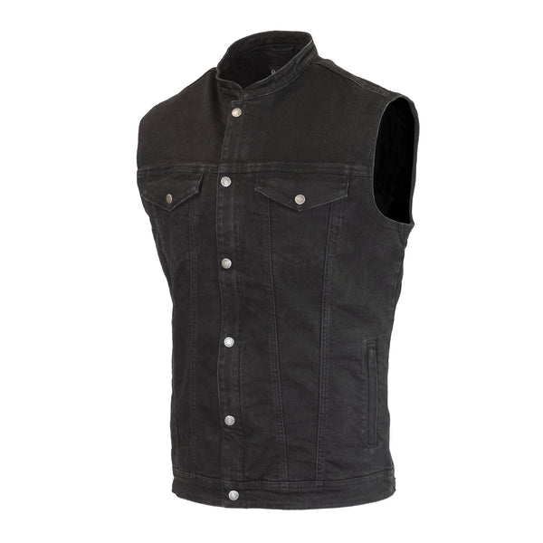 MERLIN - CLUB D3O® GHOST DENIM VEST
