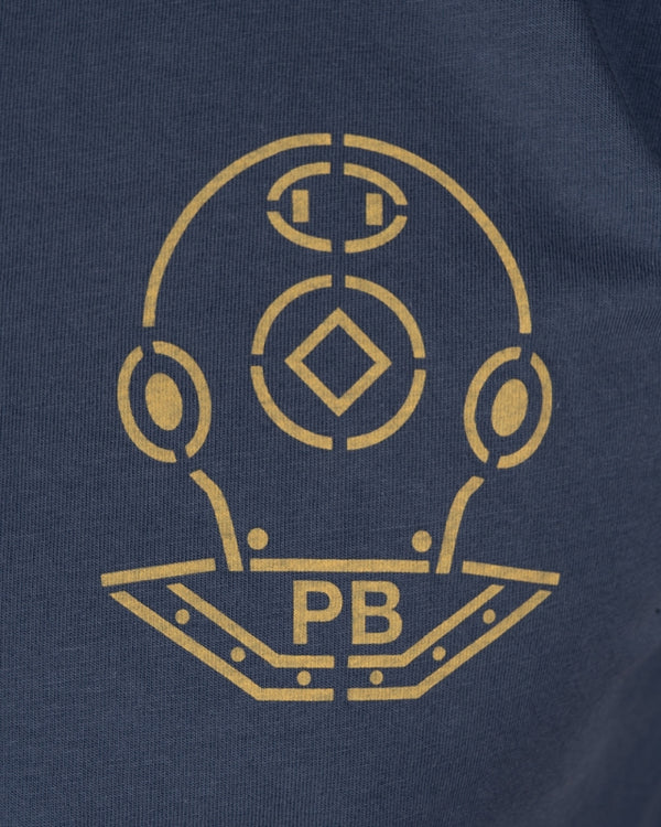 Pike Brothers 1969 Scuba Blue Sports T-Shirt