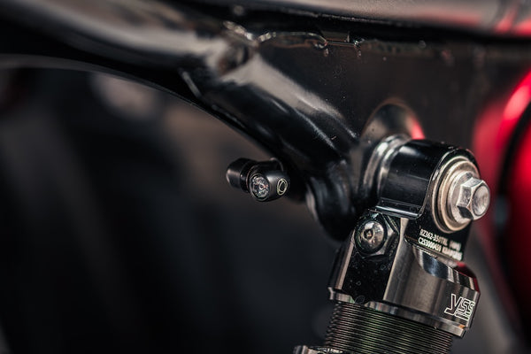 Poulson - Triumph rear frame LED light brackets - Kellerman Atto