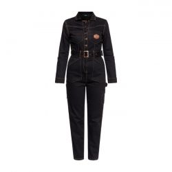 QUEEN KEROSIN WORKWEAR OVERALL BLACK