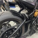 Bella Custom - Triumph Bobber aluminum rear fender (gloss black)