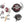 Motone Bel Air Tail Light + Fender Mount Kit - Black