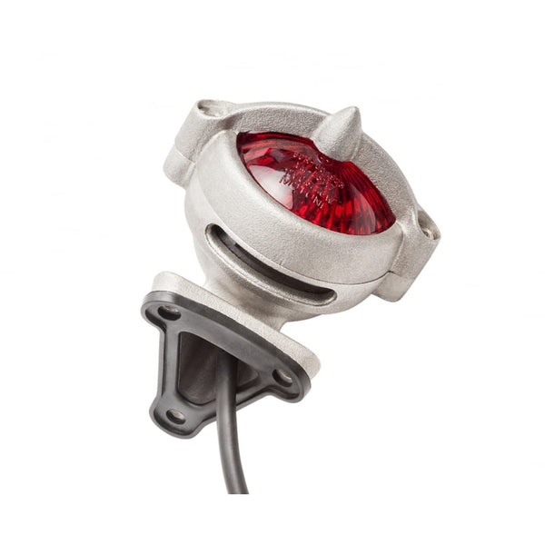 Motone Bel Air Tail Light + Fender Mount Kit - Shot Blast