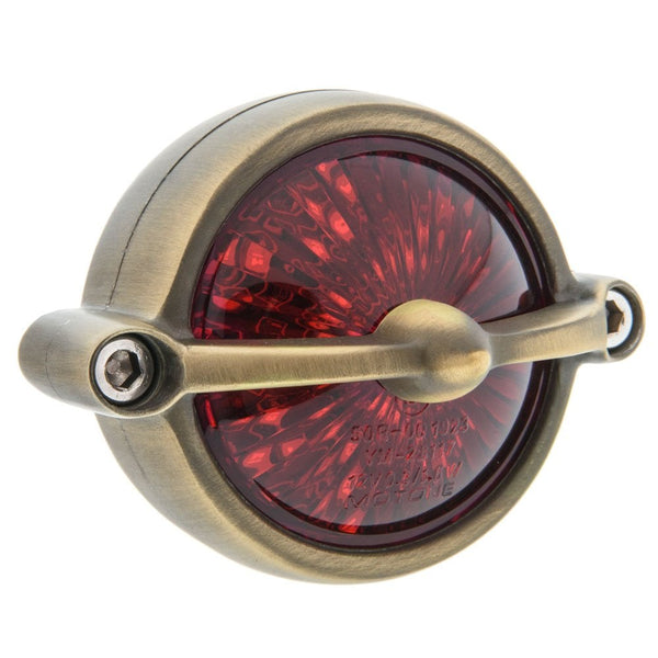 Motone Bel Air Tail Light - LED - Brushed Brass