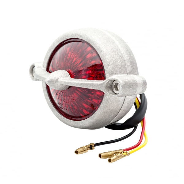 Motone Bel Air Tail Light - LED - Shot Blast
