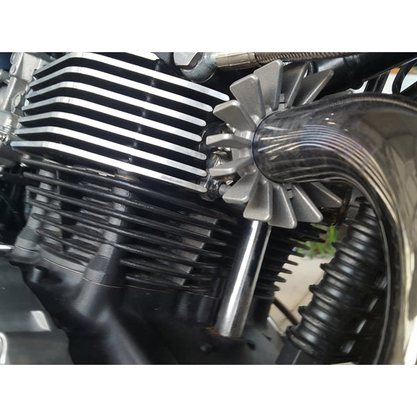 Motone Big Fin Exhaust Clamps - Carb