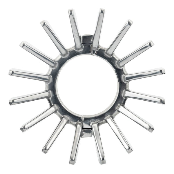 Motone POLISHED Big Fin Exhaust Clamps - EFI