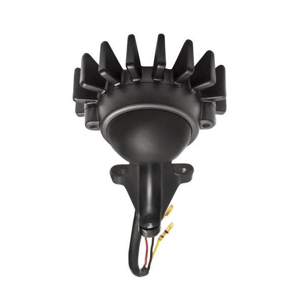 Motone Big Fin Tail Light LED + Fender Mount Kit - Black