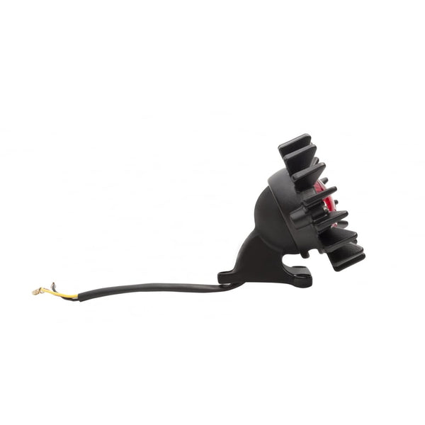 Motone Big Fin Tail Light LED + Fender Mount Kit - Black