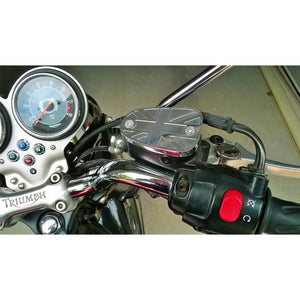 Motone Billet Disc Brake Oil Reservoir Master Cylinder Cap - Union Jac